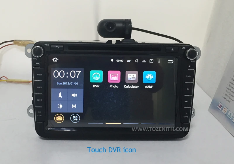 android cardvd dvr front camera usb camera (5)