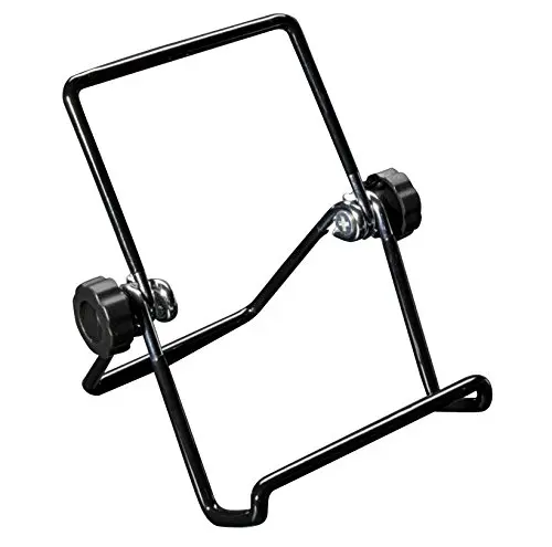 Multi Purpose Small Portable Easel Adjustable Stand Display, Heavy Duty Anti-scratch Vinyl Coated Wire, Selectable Viewing Angle
Multi Purpose Small Portable Easel Adjustable Stand Display, Heavy Duty Anti-scratch Vinyl Coated Wire, Selectable Viewing Angle