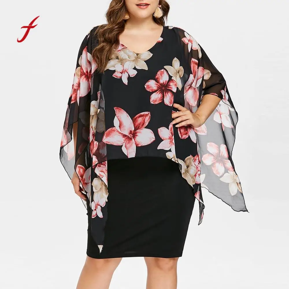 2018 Women Dress Popular V Neck Wrap Chiffon Short Sleeve Plus Size Dress Simple Comfortable summer dress elegant vestido boho
2018 Women Dress Popular V Neck Wrap Chiffon Short Sleeve Plus Size Dress Simple Comfortable summer dress elegant vestido boho