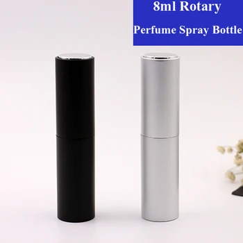 8ml 1/2/5/10pcs Perfume Refillable Bottle Aluminium Body Empty Spining Spray Dispenser Portable Travel Rotary Refillable Bottle
8ml 1/2/5/10pcs Perfume Refillable Bottle Aluminium Body Empty Spining Spray Dispenser Portable Travel Rotary Refillable Bottle
