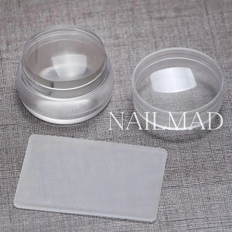 1set Clear Nail Stamper with Cap XL Stamper Clear Jelly Stamper Silicone Nail Art Stamper
1set Clear Nail Stamper with Cap XL Stamper Clear Jelly Stamper Silicone Nail Art Stamper
