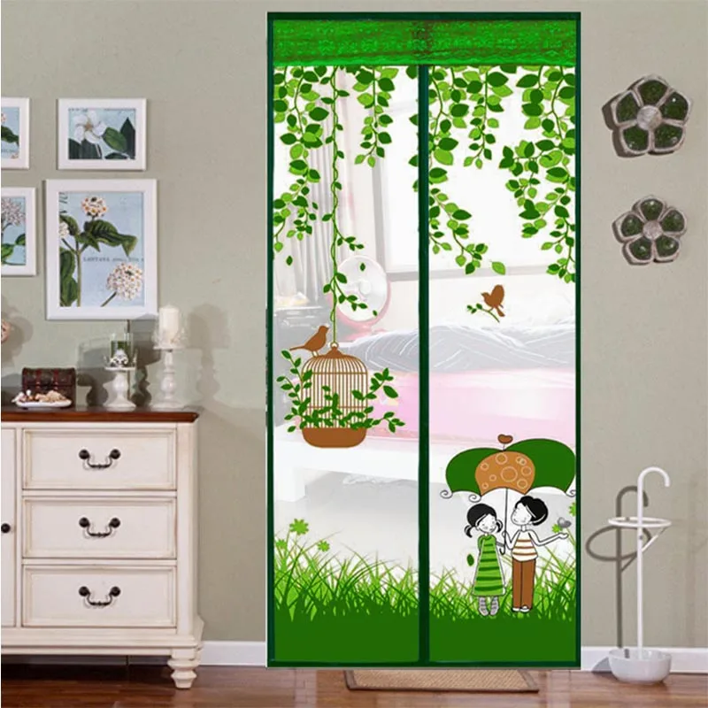 Customized high-grade printing ab version summer magnetic soft screen door anti-mosquito curtain
Customized high-grade printing ab version summer magnetic soft screen door anti-mosquito curtain