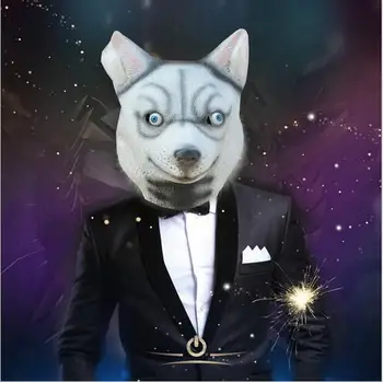 Top Grade Animal Dog Head Full Face Latex Party Mask Halloween Dance Party Costume Wolfhound Masks Theater Toys Fancy Dress
Top Grade Animal Dog Head Full Face Latex Party Mask Halloween Dance Party Costume Wolfhound Masks Theater Toys Fancy Dress