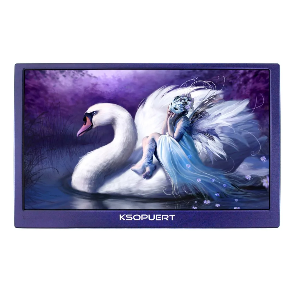 15.6inch 4K LCD Monitor 3840x2160 HDMI Input Speaker Build In For Xbox360 Monitor