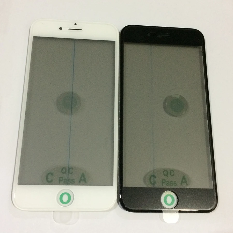 

10 шт. холодный пресс 4 в 1 сенсорный экран передняя внешняя стеклянная линза с рамкой + OCA + поляризационная пленка в сборе для iPhone 5 5S 5C