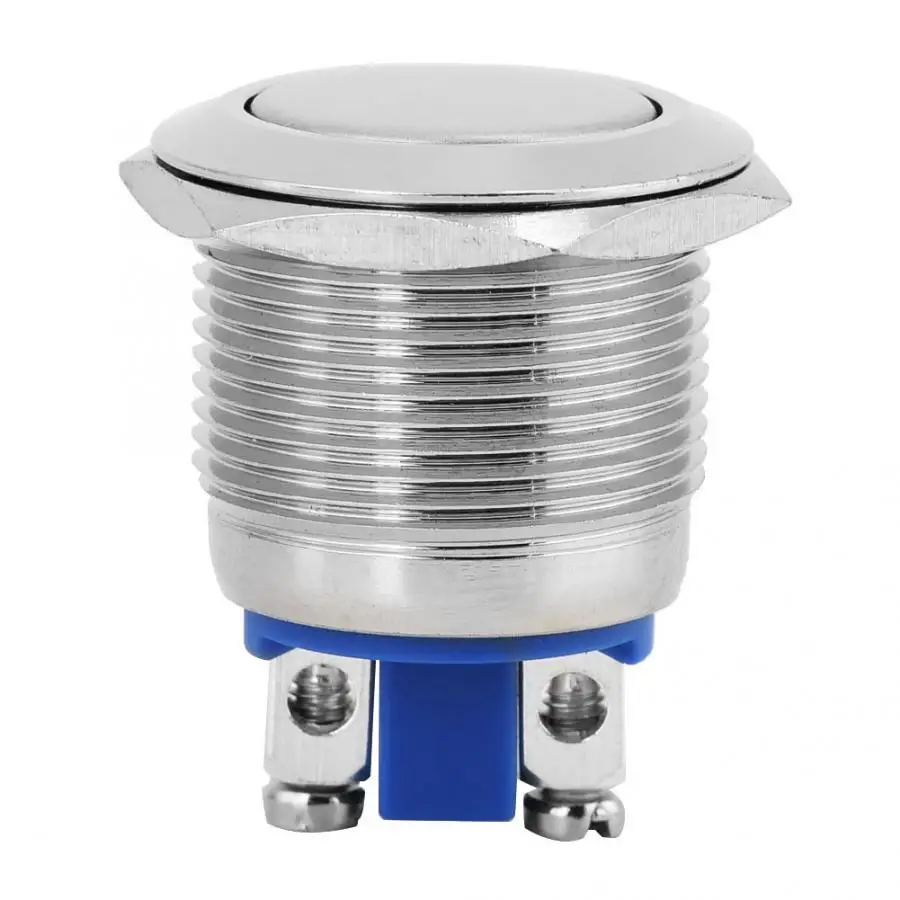 40pcs 19mm Metal Waterproof Momentary Push Button Switch Auto Reset Flat Head 2-Pin BEM-19-10PT
40pcs 19mm Metal Waterproof Momentary Push Button Switch Auto Reset Flat Head 2-Pin BEM-19-10PT