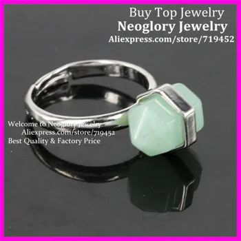 10PCS Natural Healing Crystal Quartz Nugget Ring Terminated Green Aventurine Ring Silver Plated Adjustable Ring
10PCS Natural Healing Crystal Quartz Nugget Ring Terminated Green Aventurine Ring Silver Plated Adjustable Ring