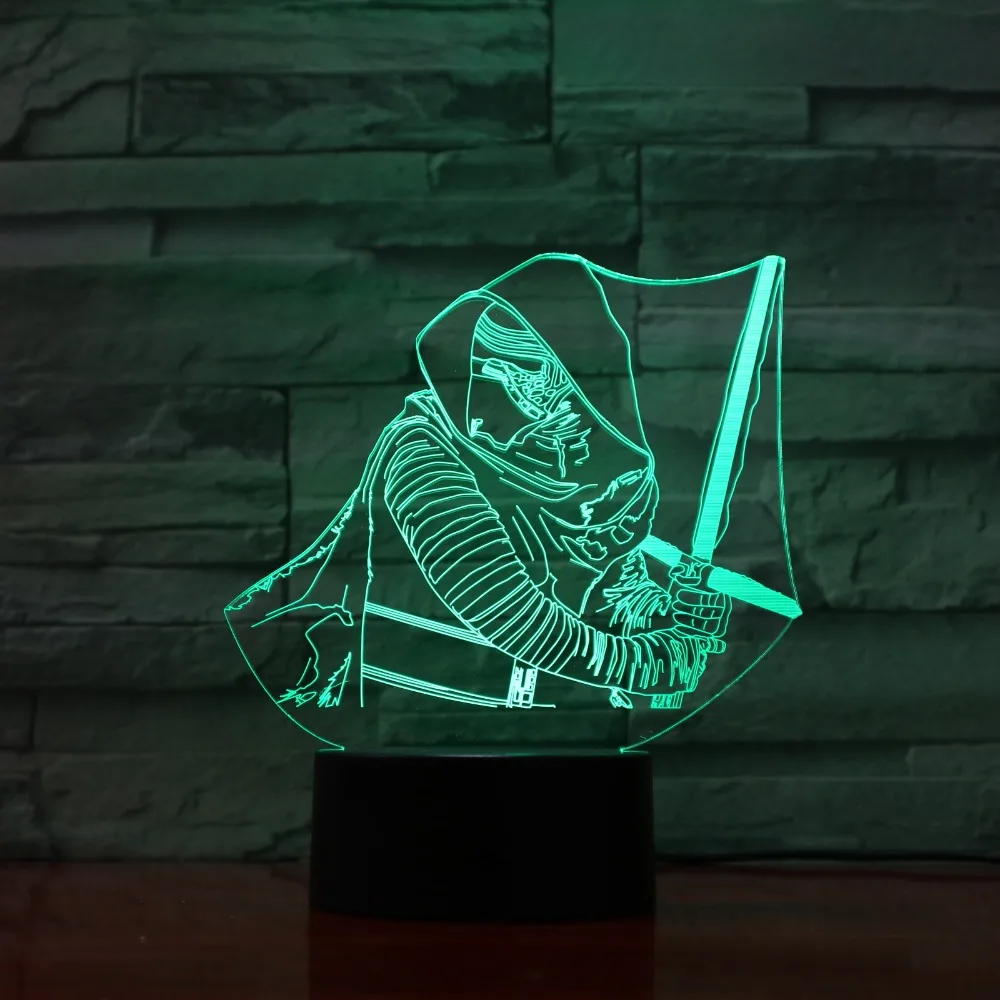 Darth Vader Figure 7 Colors Change Night Lamp LED 3D Table Light for Bedroom Sleeping Lamp Home Decor Art Decor Kids Gift GX1113
Darth Vader Figure 7 Colors Change Night Lamp LED 3D Table Light for Bedroom Sleeping Lamp Home Decor Art Decor Kids Gift GX1113