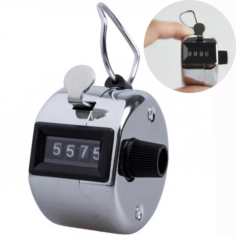 Tally 4 Digit Palm Counters Counter Hand Clicker Manual Handy Mechanical Chrom Counting Tally Clicker Timer Soccer Golf Counter
Tally 4 Digit Palm Counters Counter Hand Clicker Manual Handy Mechanical Chrom Counting Tally Clicker Timer Soccer Golf Counter