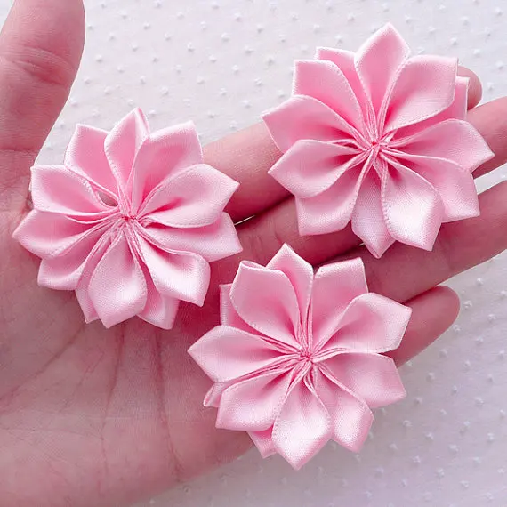 30pcs Pink Satin Ribbon Flower Applique,Fabric Flowers 5cm Pink) Floral Hair Accessories Headbands Hair Bows Brooch Making
30pcs Pink Satin Ribbon Flower Applique,Fabric Flowers 5cm Pink) Floral Hair Accessories Headbands Hair Bows Brooch Making