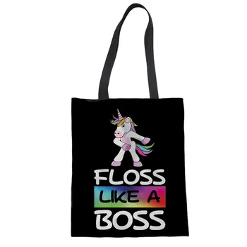 THIKIN Floss Like A Boss Printed Ladies Casual Tote Bag Female Beach Shoulder Handbag Personalized Canvas Handbags for Women
THIKIN Floss Like A Boss Printed Ladies Casual Tote Bag Female Beach Shoulder Handbag Personalized Canvas Handbags for Women
