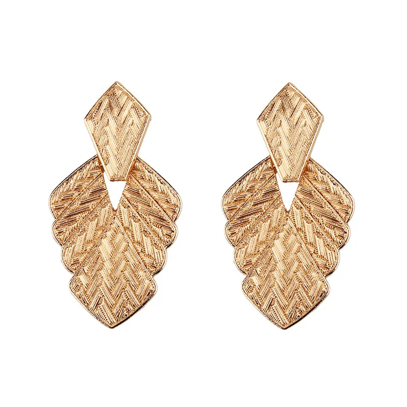Vintage Fashion Show Alloy Plated Geometric Leaf Charm Drop Earrings For Women Jewelry Brand Collection Earrings Accessories
Vintage Fashion Show Alloy Plated Geometric Leaf Charm Drop Earrings For Women Jewelry Brand Collection Earrings Accessories