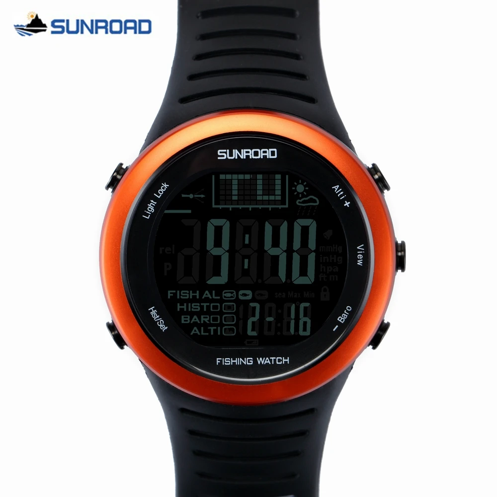 Men Sport Watches Multifunction Digital Fishing Watch All In One 5ATM Waterproof Barometer Altimeter Thermometer Record Watch
Men Sport Watches Multifunction Digital Fishing Watch All In One 5ATM Waterproof Barometer Altimeter Thermometer Record Watch
