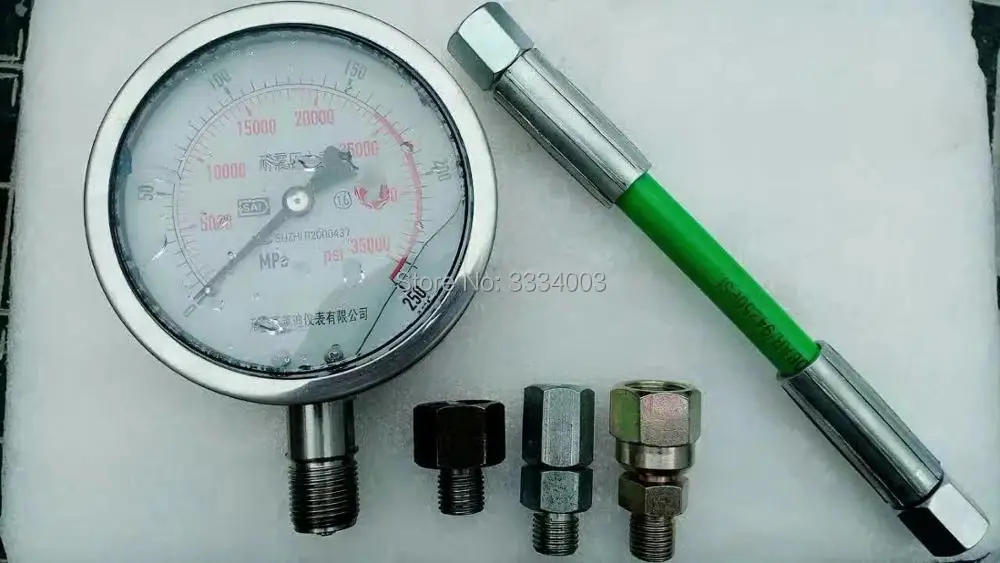 0-250Mpa Common Rail High Pressure tester for diesel oil circuit common rail plunger, common rail tube pipe pressure test gauge
0-250Mpa Common Rail High Pressure tester for diesel oil circuit common rail plunger, common rail tube pipe pressure test gauge