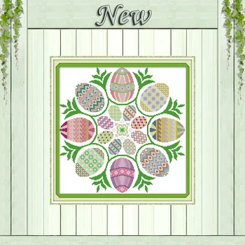 Easter eggs flower home decor painting counted print on canvas DMC 14CT 11CT Chinese Cross Stitch Needlework Set Embroidery kits
Easter eggs flower home decor painting counted print on canvas DMC 14CT 11CT Chinese Cross Stitch Needlework Set Embroidery kits