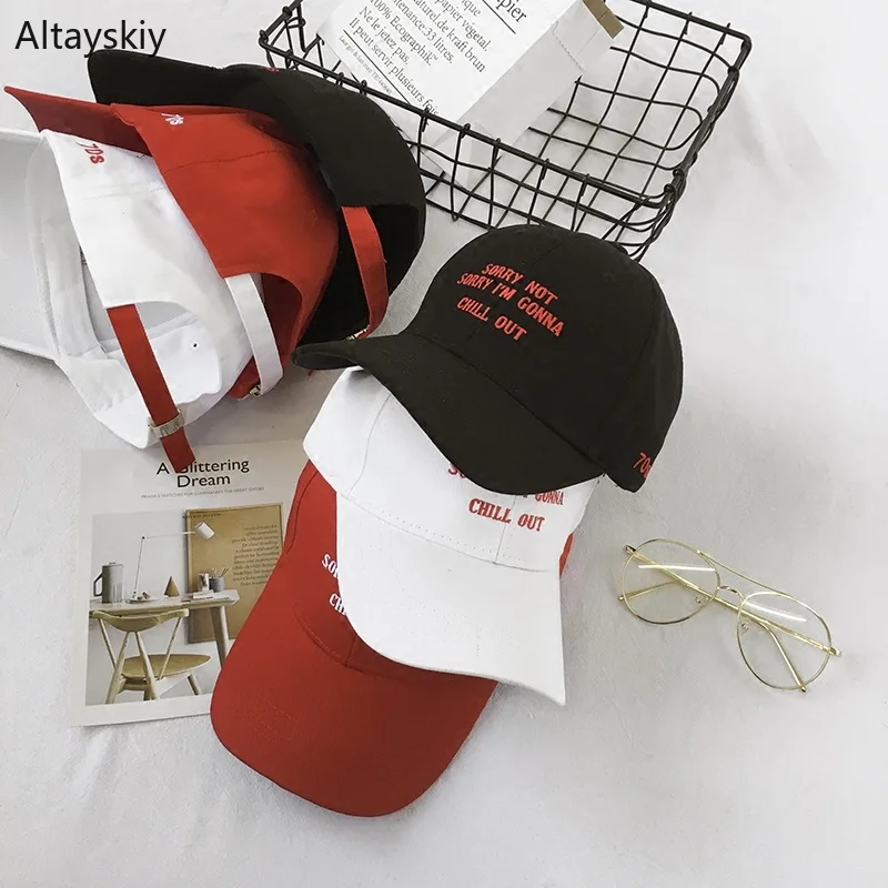 Baseball Caps Women Letter Printed Embroidery Adjustable Breathable Womens Cap Outdoor Sun Shade Hip-hop Couples All-match Chic
Baseball Caps Women Letter Printed Embroidery Adjustable Breathable Womens Cap Outdoor Sun Shade Hip-hop Couples All-match Chic