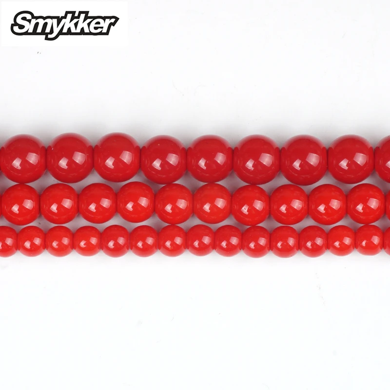 Red Coral Stone Beads Round Crystal Loose Spacer Red Beads Redstone 6/8/10mm Gemstone For Bracelet Rosary Jewelry Making Crafts
Red Coral Stone Beads Round Crystal Loose Spacer Red Beads Redstone 6/8/10mm Gemstone For Bracelet Rosary Jewelry Making Crafts