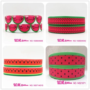 Q&N ribbon 16mm 22mm 25mm 38mm 50mm 75mm watermelon printed grosgrain ribbon 50yards/roll for headband hair tie free shipping
Q&N ribbon 16mm 22mm 25mm 38mm 50mm 75mm watermelon printed grosgrain ribbon 50yards/roll for headband hair tie free shipping