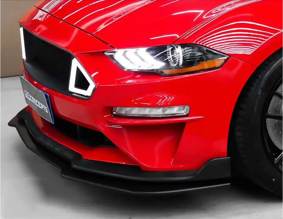 JINGHANG Car ABS Black Special Substitution Front Bumper Lip Spoiler Auto Car Diffuser Fits For Ford Mustang 2018 2019
JINGHANG Car ABS Black Special Substitution Front Bumper Lip Spoiler Auto Car Diffuser Fits For Ford Mustang 2018 2019