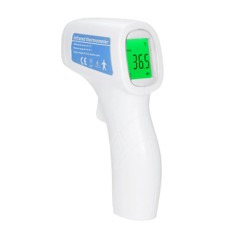 Digital IR Infrared Thermometer Forehead Body Surface termometro digital Temperature Meter Pyrometer Measurement Data Hold Func
Digital IR Infrared Thermometer Forehead Body Surface termometro digital Temperature Meter Pyrometer Measurement Data Hold Func