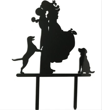 Black Acrylic The Bride and Groom Sweet Kiss Wedding Cake Decorations Personalized Marriage Cake Topper
Black Acrylic The Bride and Groom Sweet Kiss Wedding Cake Decorations Personalized Marriage Cake Topper