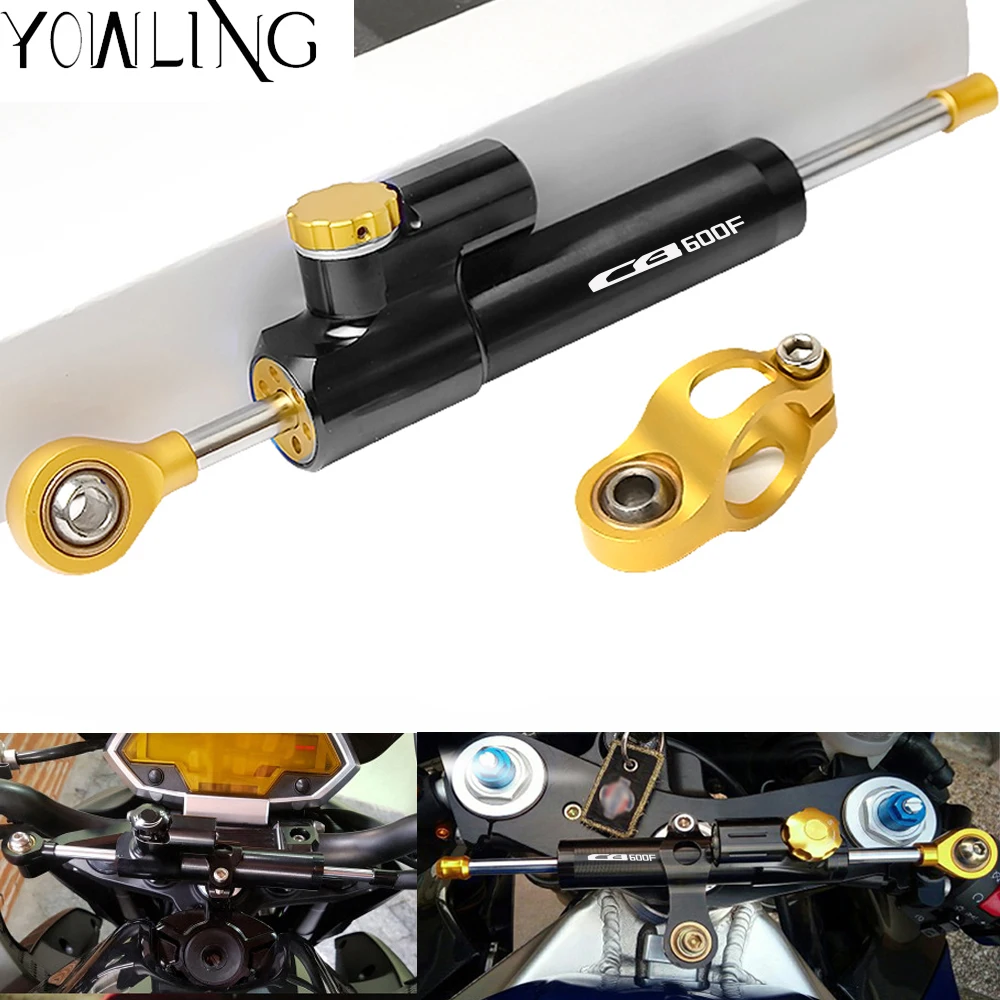For HONDA Hornet 600 CB600F 1998-2014 2000 2005 2006 2007 2008 2009 2010 CNC Motorcycle Damper Steering Stabilize Safety Control
For HONDA Hornet 600 CB600F 1998-2014 2000 2005 2006 2007 2008 2009 2010 CNC Motorcycle Damper Steering Stabilize Safety Control