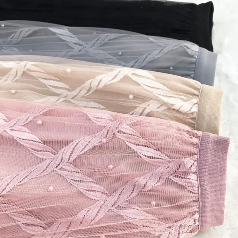 Skirt women Summer Pleated Ankle-length Maxi Skirt Long Vintage Beading Women Metallic Skirts B885
Skirt women Summer Pleated Ankle-length Maxi Skirt Long Vintage Beading Women Metallic Skirts B885