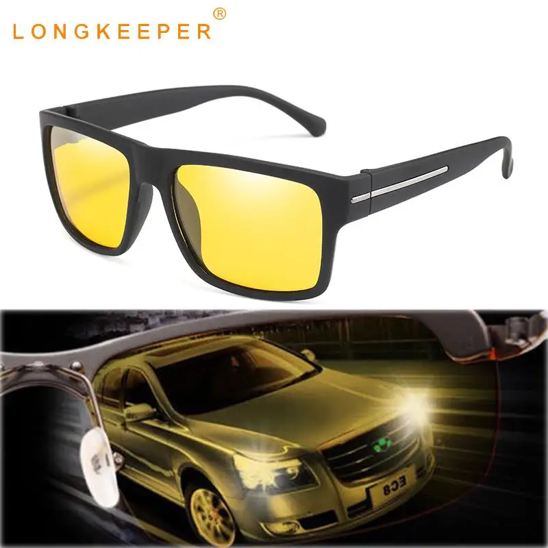 LongKeeper Retro Driver Night Vision Sunglasses Men Fashion Square Polarized Sun Glasses Women Yellow Lens Driving Goggles
LongKeeper Retro Driver Night Vision Sunglasses Men Fashion Square Polarized Sun Glasses Women Yellow Lens Driving Goggles