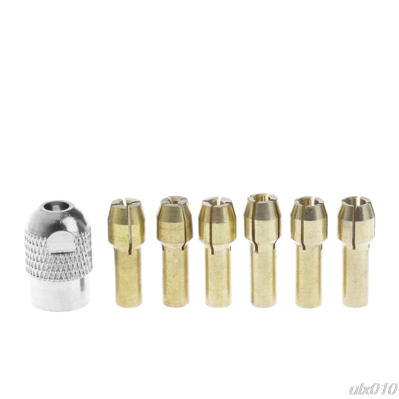 7pcs/lot dremel Brass Collet 1.0/1.6/2.0/2.4/3.0/3.2 +dremel check M8*0.75 Fits Dremel Rotary Tools dremel accessories S08
7pcs/lot dremel Brass Collet 1.0/1.6/2.0/2.4/3.0/3.2 +dremel check M8*0.75 Fits Dremel Rotary Tools dremel accessories S08