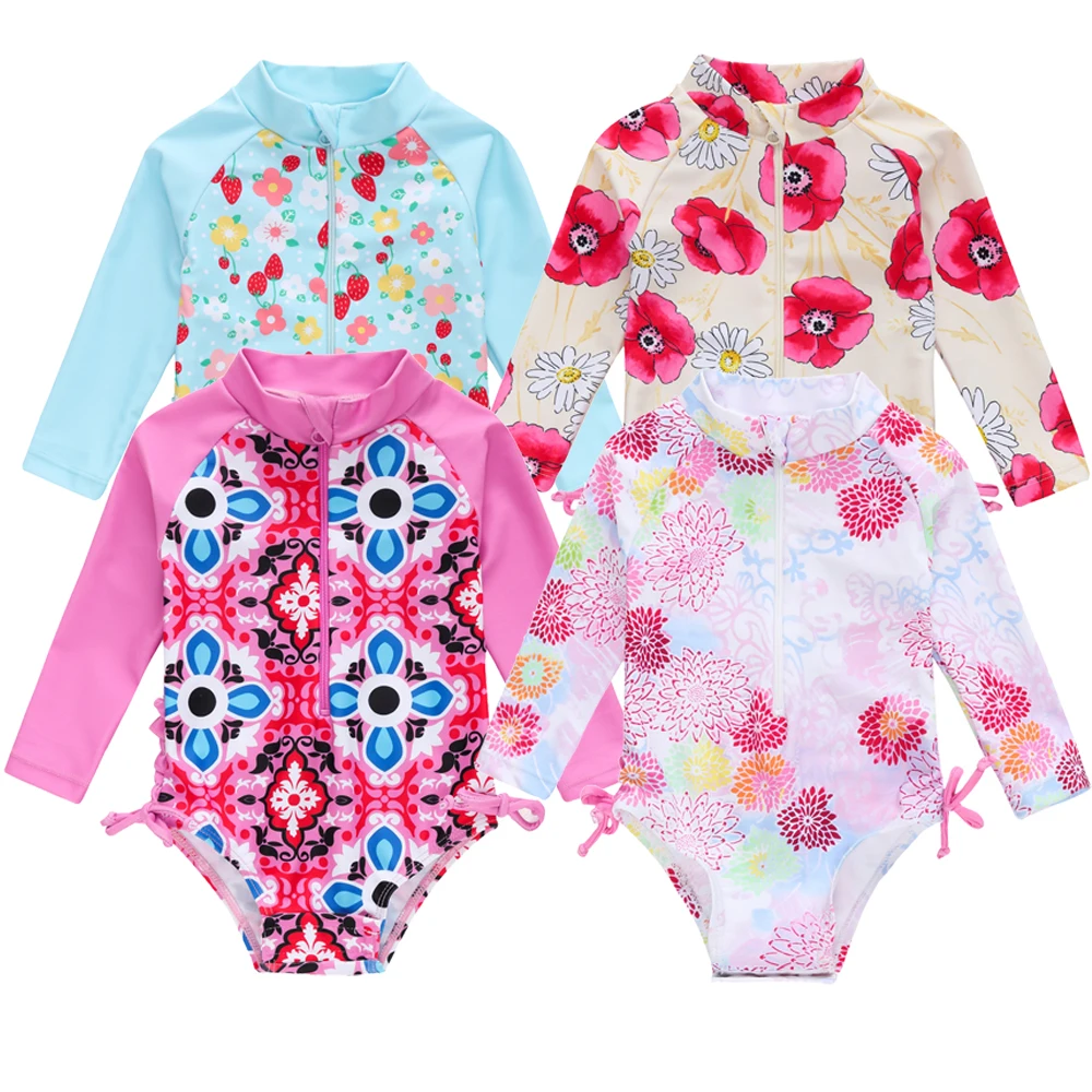 2019 Baby Girls Swimwear One Piece Summer Long Sleeve Girl Swimsuit Cartoon Printed 0-24 months Newborn Infant Swimming
2019 Baby Girls Swimwear One Piece Summer Long Sleeve Girl Swimsuit Cartoon Printed 0-24 months Newborn Infant Swimming