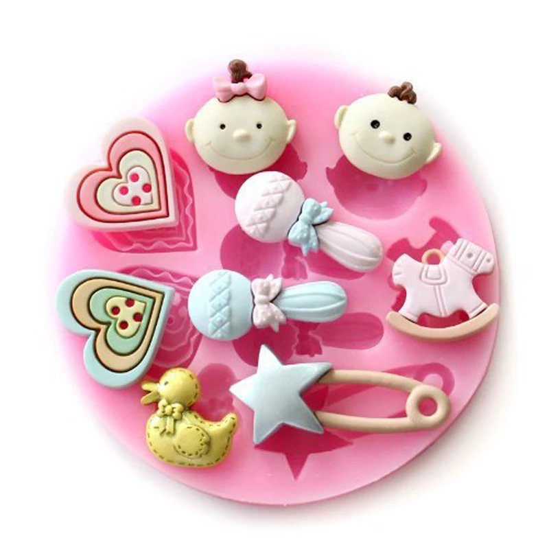 Baby born shaped 3D Reverse sugar molding Food Grade silicone mould for polymer clay molds chocolate cake decoration tools F0126
Baby born shaped 3D Reverse sugar molding Food Grade silicone mould for polymer clay molds chocolate cake decoration tools F0126