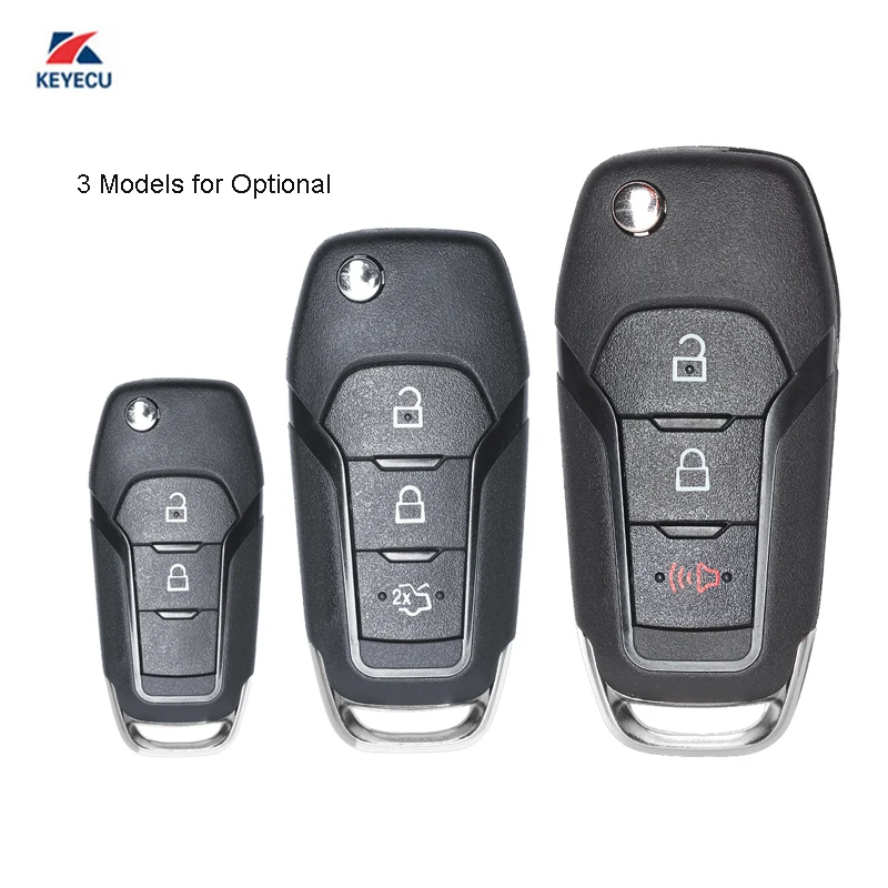 KEYECU Replacement Flip Remote Key Shell Case Fob 2/3Btn for Ford Fusion Edge Explorer 2013-2015 FCC ID: N5F-A08TAA (Shell Only)
KEYECU Replacement Flip Remote Key Shell Case Fob 2/3Btn for Ford Fusion Edge Explorer 2013-2015 FCC ID: N5F-A08TAA (Shell Only)