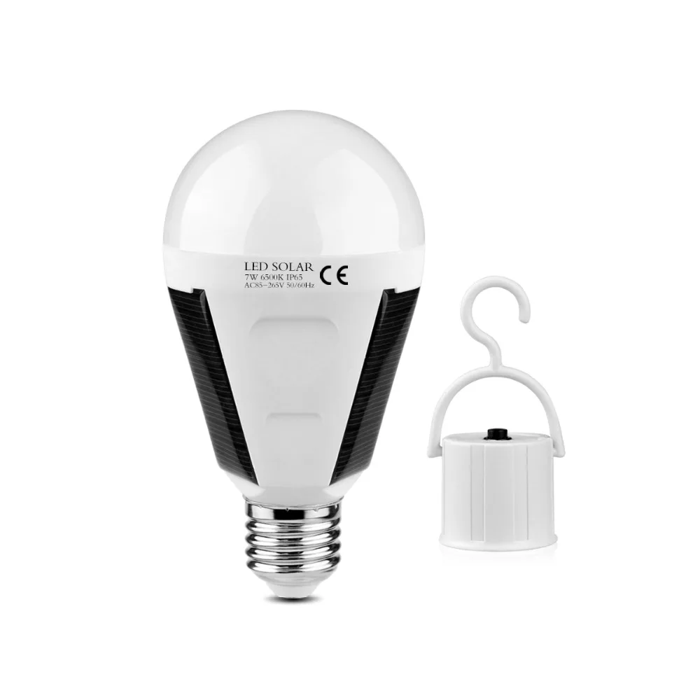 AC85-265V E27 Intelligent LED Lamp Emergency Bulb 3 Solar Panel Charged 18650 Outdoor Garden Waterproof LED Light Camping Bulbs
AC85-265V E27 Intelligent LED Lamp Emergency Bulb 3 Solar Panel Charged 18650 Outdoor Garden Waterproof LED Light Camping Bulbs