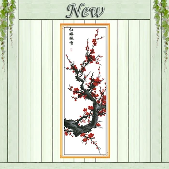 The plum tree bloom in snow home DIY painting counted print on canvas DMC 11CT 14CT kits Cross Stitch embroidery needlework Sets
The plum tree bloom in snow home DIY painting counted print on canvas DMC 11CT 14CT kits Cross Stitch embroidery needlework Sets
