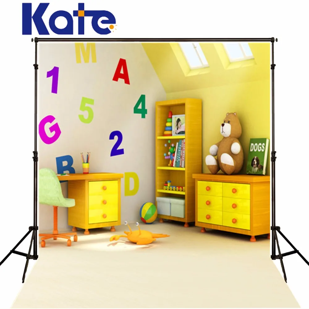 Kate Digital Printing Photography Backdrops Digital Alphabet Background Cute Bear Yellow Bookcase Cabinet For Children Photo
Kate Digital Printing Photography Backdrops Digital Alphabet Background Cute Bear Yellow Bookcase Cabinet For Children Photo