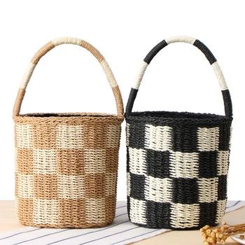 Paper Package Postal Cylinder Hand Carry Straw Plaited Article Package Rope Weave Package Color On Vacation Sandy Beach Package
Paper Package Postal Cylinder Hand Carry Straw Plaited Article Package Rope Weave Package Color On Vacation Sandy Beach Package