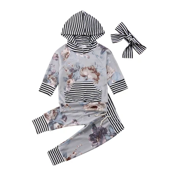 Newborn Baby Girls Boys Clothing Set Hooded Flower Top Shirt+Pant Outfit Tracksuit 3pcs Baby Clothes New Autumn Spring Clothes
Newborn Baby Girls Boys Clothing Set Hooded Flower Top Shirt+Pant Outfit Tracksuit 3pcs Baby Clothes New Autumn Spring Clothes