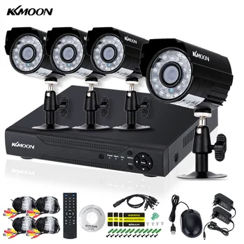 KKMOON 8 CH CCTV System 720P AHD DVR Kit HDMI 4pcs 1.0 Megapixels IR Waterproof Cameras Home Video Surveillance System Kit
KKMOON 8 CH CCTV System 720P AHD DVR Kit HDMI 4pcs 1.0 Megapixels IR Waterproof Cameras Home Video Surveillance System Kit