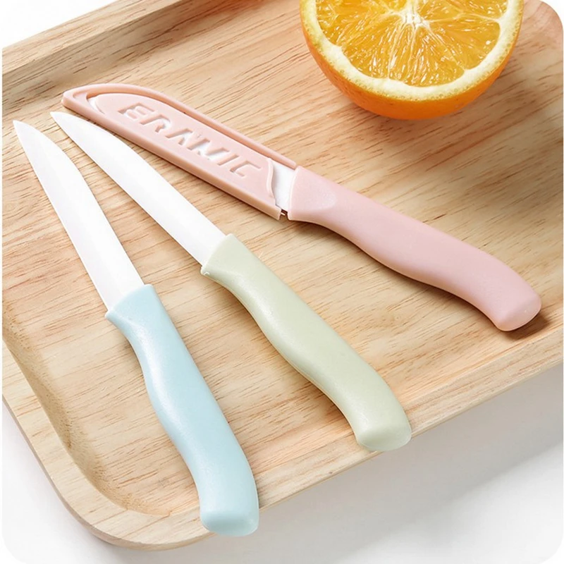 Hoomall Mini Ceramic Knife Colorful 3 Inch Handle Ceramic Paring Kitchen Knives Accessories Household Fruit Paring Knife
Hoomall Mini Ceramic Knife Colorful 3 Inch Handle Ceramic Paring Kitchen Knives Accessories Household Fruit Paring Knife