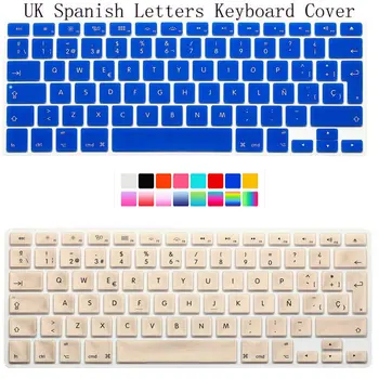 EU Spanish Keyboard Cover 5PCS For Macbook Air Pro Retina 13 15 Laptop Protective Film Alphabet Stickers for Mac book 13" 15"
EU Spanish Keyboard Cover 5PCS For Macbook Air Pro Retina 13 15 Laptop Protective Film Alphabet Stickers for Mac book 13" 15"