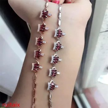 KJJEAXCMY fine jewelry 925 sterling silver inlaid with gem pomegranate stone bracelet jewelry
KJJEAXCMY fine jewelry 925 sterling silver inlaid with gem pomegranate stone bracelet jewelry