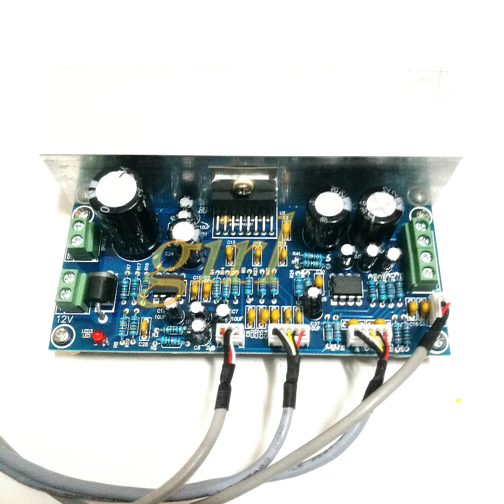 Subwoofer 2.1 TDA7377 power amplifier three channel finished product board single supply AC / DC 12V compatible 7379
Subwoofer 2.1 TDA7377 power amplifier three channel finished product board single supply AC / DC 12V compatible 7379