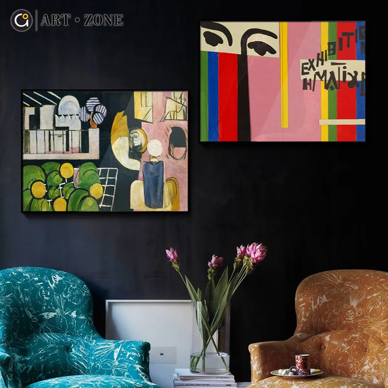 ART ZONE Abstract Canvas Painting Matisse Manner Living Room Wall Decorative Pictures Showing Artistic Style Canvas Poster
ART ZONE Abstract Canvas Painting Matisse Manner Living Room Wall Decorative Pictures Showing Artistic Style Canvas Poster