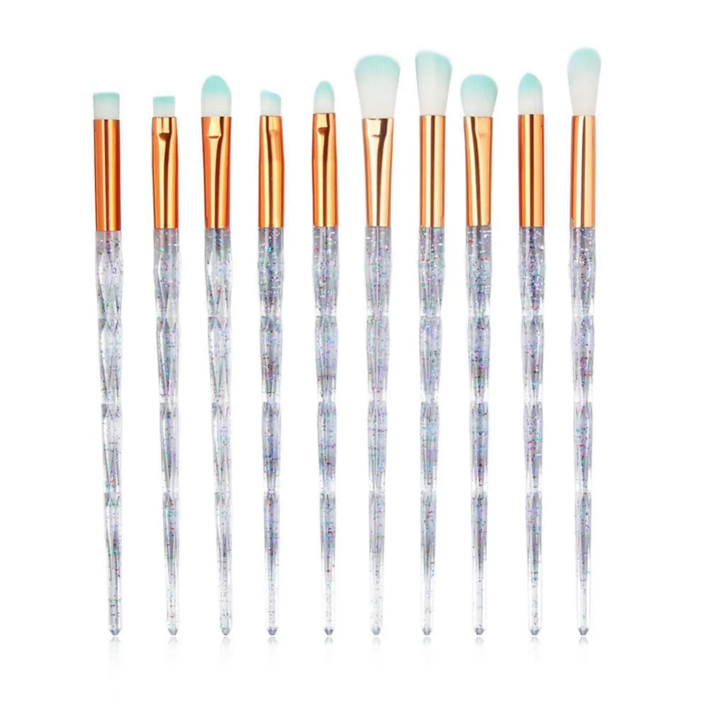 10pcs White Glitter Diamond Crystal Makeup Brushes Foundation Blending Power Eyeshadow Cosmetic Beauty Make Up Tools #281923
10pcs White Glitter Diamond Crystal Makeup Brushes Foundation Blending Power Eyeshadow Cosmetic Beauty Make Up Tools #281923