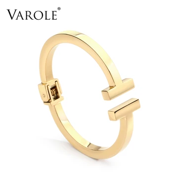 VAROLE Trendy Square Strip Cuff Bangle Stainless Steel Female Bracelets For Women Bracelet Summer Bangles Pulseiras Jewelry Gift
VAROLE Trendy Square Strip Cuff Bangle Stainless Steel Female Bracelets For Women Bracelet Summer Bangles Pulseiras Jewelry Gift