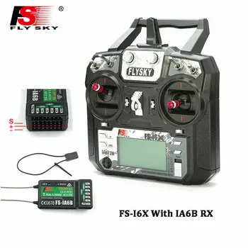 Flysky FS-i6X 2.4GHz 10CH RC Transmitter Radio Set 6ch 8ch 10ch Receiver For RC Heli Quad Airplane Car
Flysky FS-i6X 2.4GHz 10CH RC Transmitter Radio Set 6ch 8ch 10ch Receiver For RC Heli Quad Airplane Car
