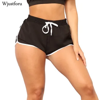 Wjustforu Casual Summer Women Running Sports Shorts Waistband Summer Hot Female Girls Cotton Solid Loose Workout Skinny Shorts
Wjustforu Casual Summer Women Running Sports Shorts Waistband Summer Hot Female Girls Cotton Solid Loose Workout Skinny Shorts