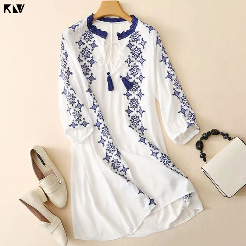 KLV Vacation Lace V-Neck Drawstring Beach Mini Dress Boho Geometric Floral Embroidered Swimsuit Cover Up Long Sleeves Tops
KLV Vacation Lace V-Neck Drawstring Beach Mini Dress Boho Geometric Floral Embroidered Swimsuit Cover Up Long Sleeves Tops