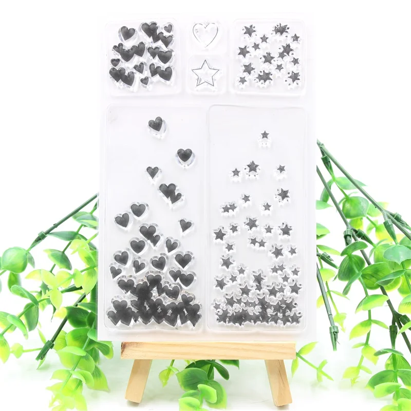 KSCRAFT Heart Transparent Clear Silicone Stamps for DIY Scrapbooking/Card Making/Kids Fun Decoration Supplies 696
KSCRAFT Heart Transparent Clear Silicone Stamps for DIY Scrapbooking/Card Making/Kids Fun Decoration Supplies 696