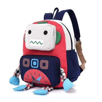 Children schoolbag Kids school bag Kindergarten canvas Backpacks robot School Bags for girls boys Backpack sac a dos cartable
Children schoolbag Kids school bag Kindergarten canvas Backpacks robot School Bags for girls boys Backpack sac a dos cartable